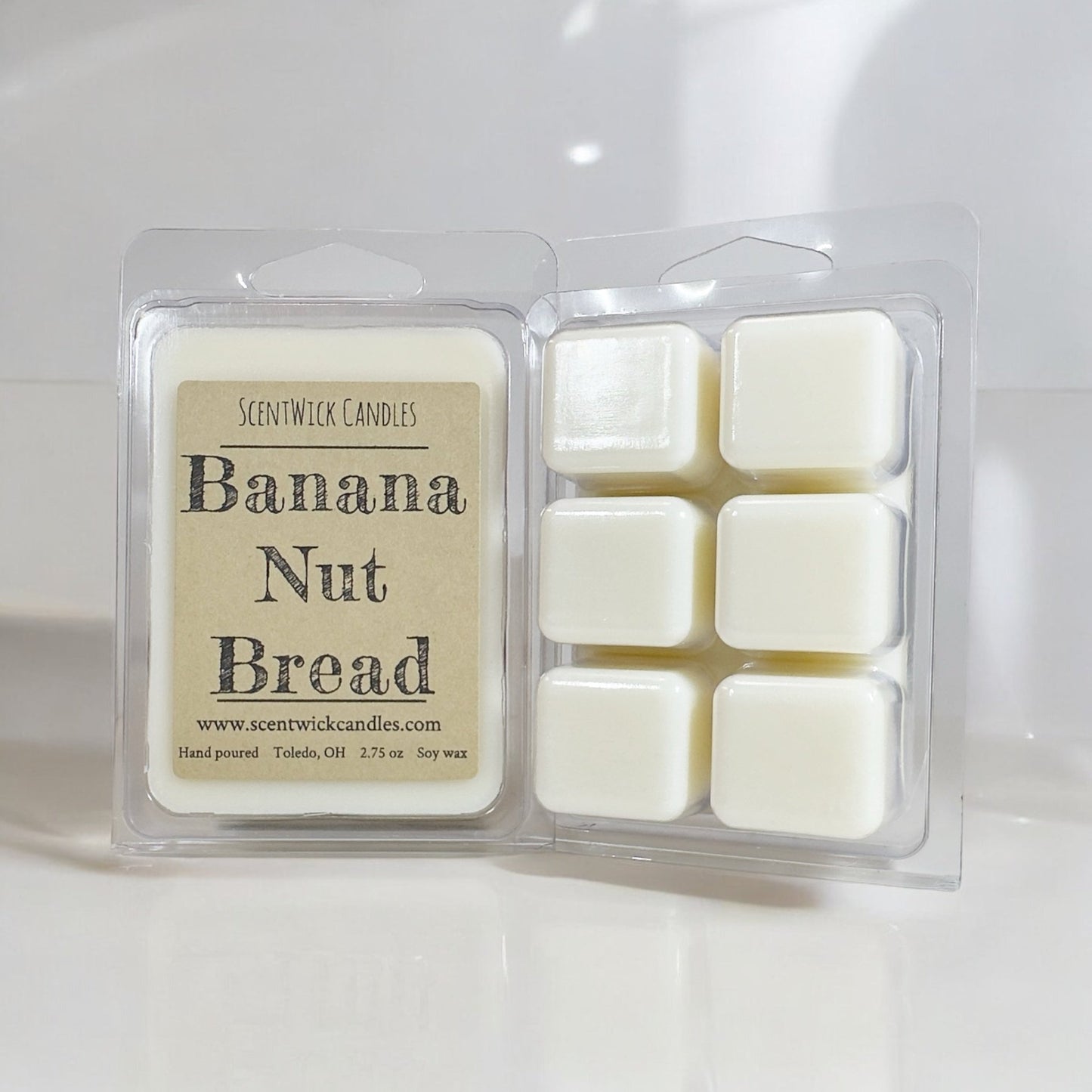 Banana Nut Bread Wax Melt - ScentWick Candles