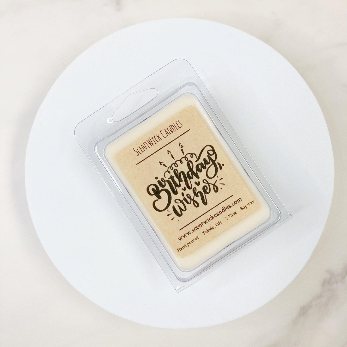 Birthday Cake Wax Melt - ScentWick Candles