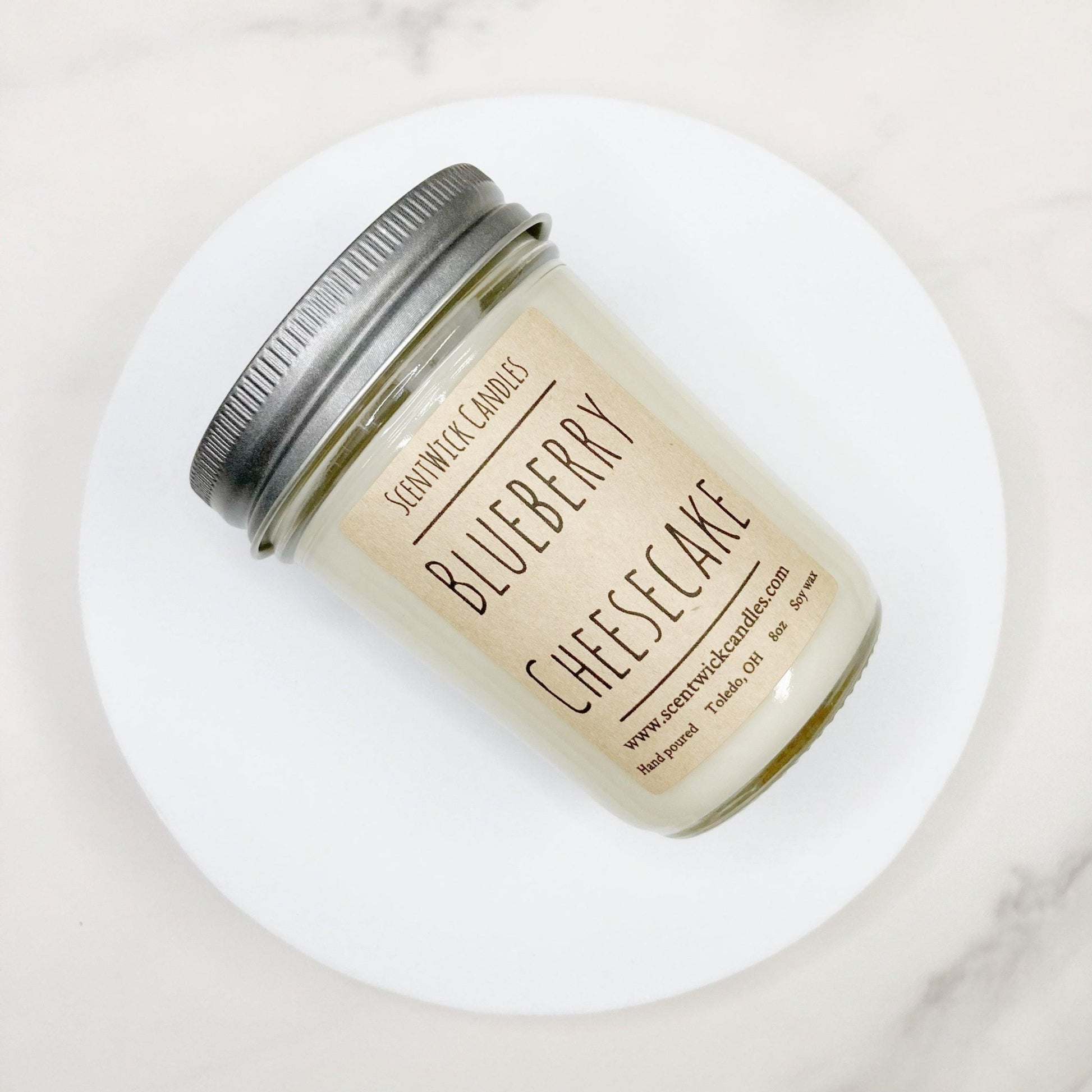 Blueberry Cheesecake Candle - ScentWick Candles
