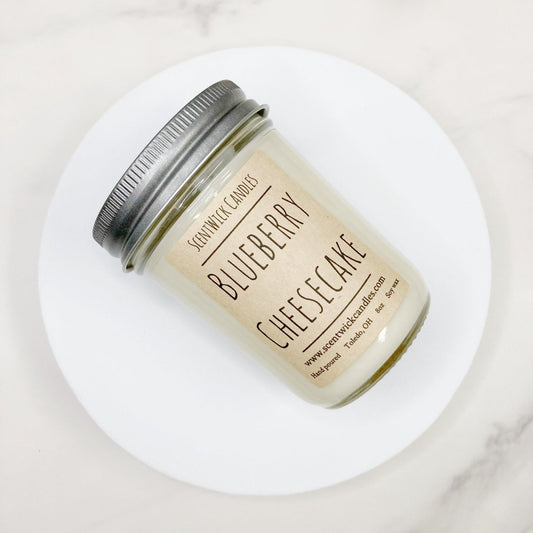 Blueberry Cheesecake Candle - ScentWick Candles