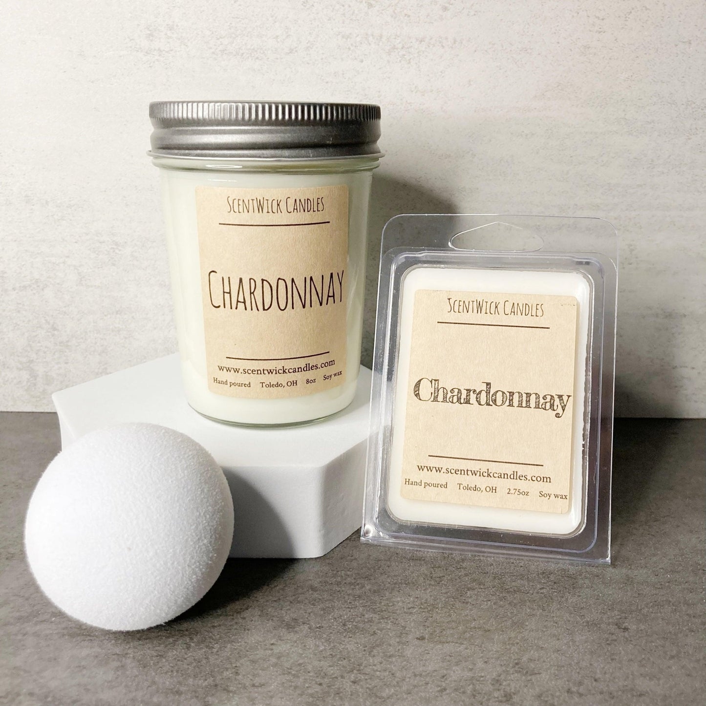 Chardonnay Candle - ScentWick Candles