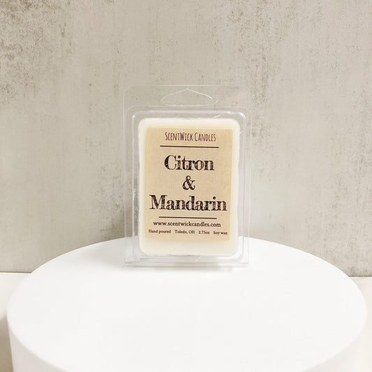 Citron Mandarin Wax Melt - ScentWick Candles