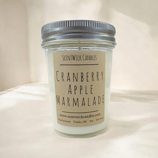 Cranberry Apple Marmalade Candle - ScentWick Candles