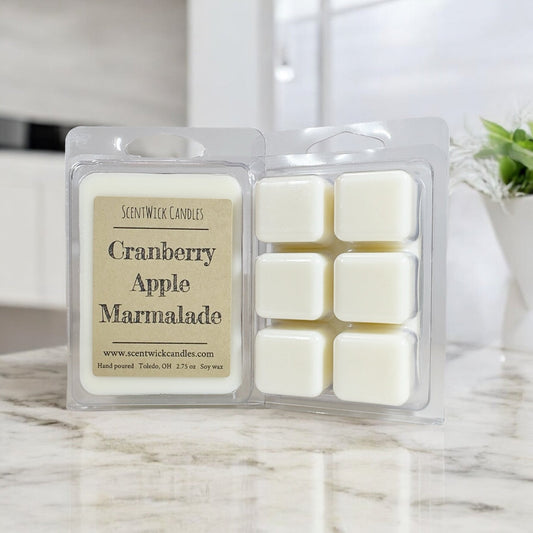 Cranberry Apple Marmalade Wax Melt - ScentWick Candles