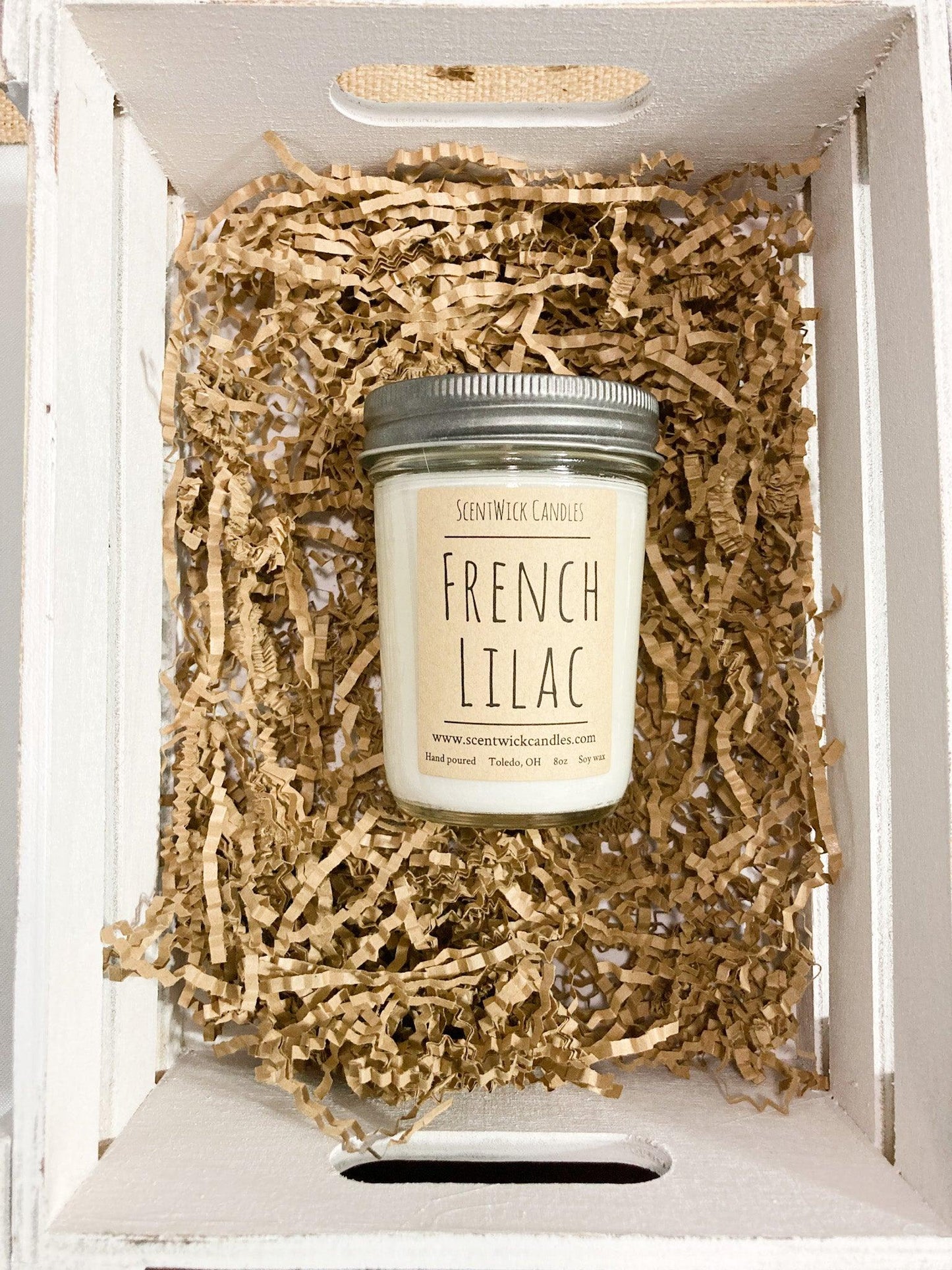 French Lilac Candle - ScentWick Candles