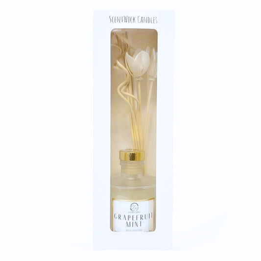 Grapefruit Mint Reed Diffuser - ScentWick Candles