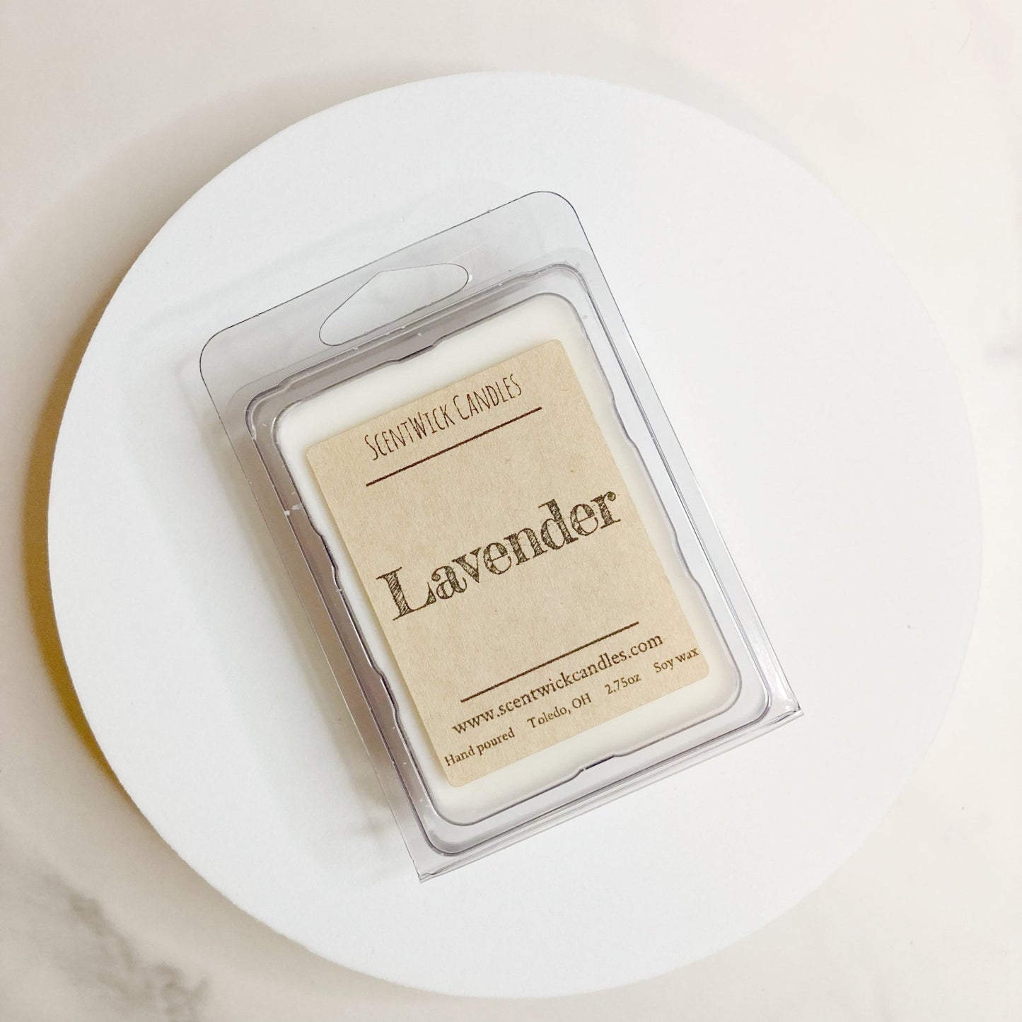 Lavender Wax Melt - ScentWick Candles