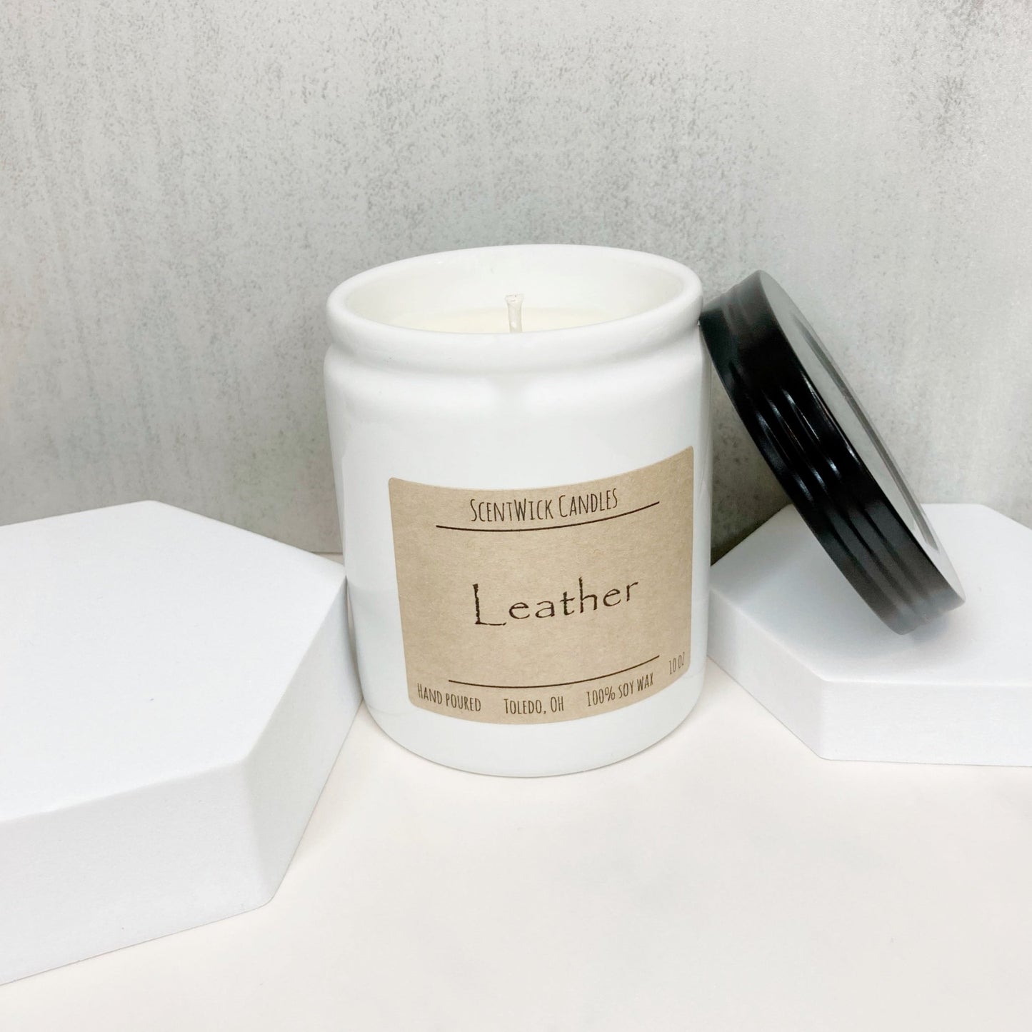 Leather | The Farmhouse Collection - ScentWick Candles