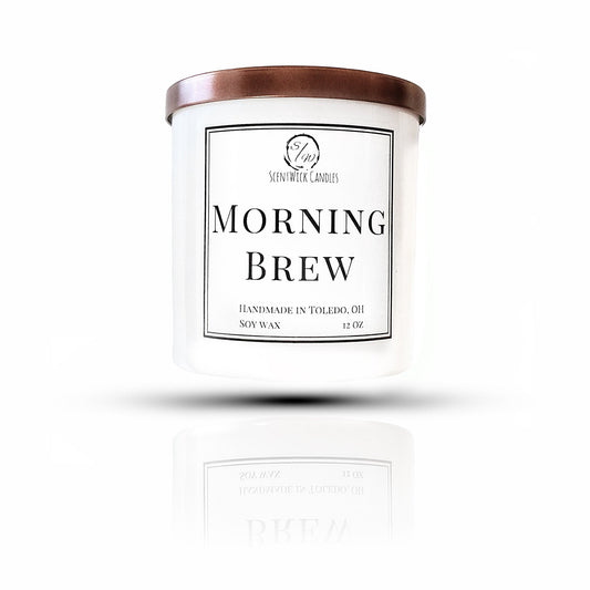 Morning Brew Candle | The Copper & Gold Collection - ScentWick Candles