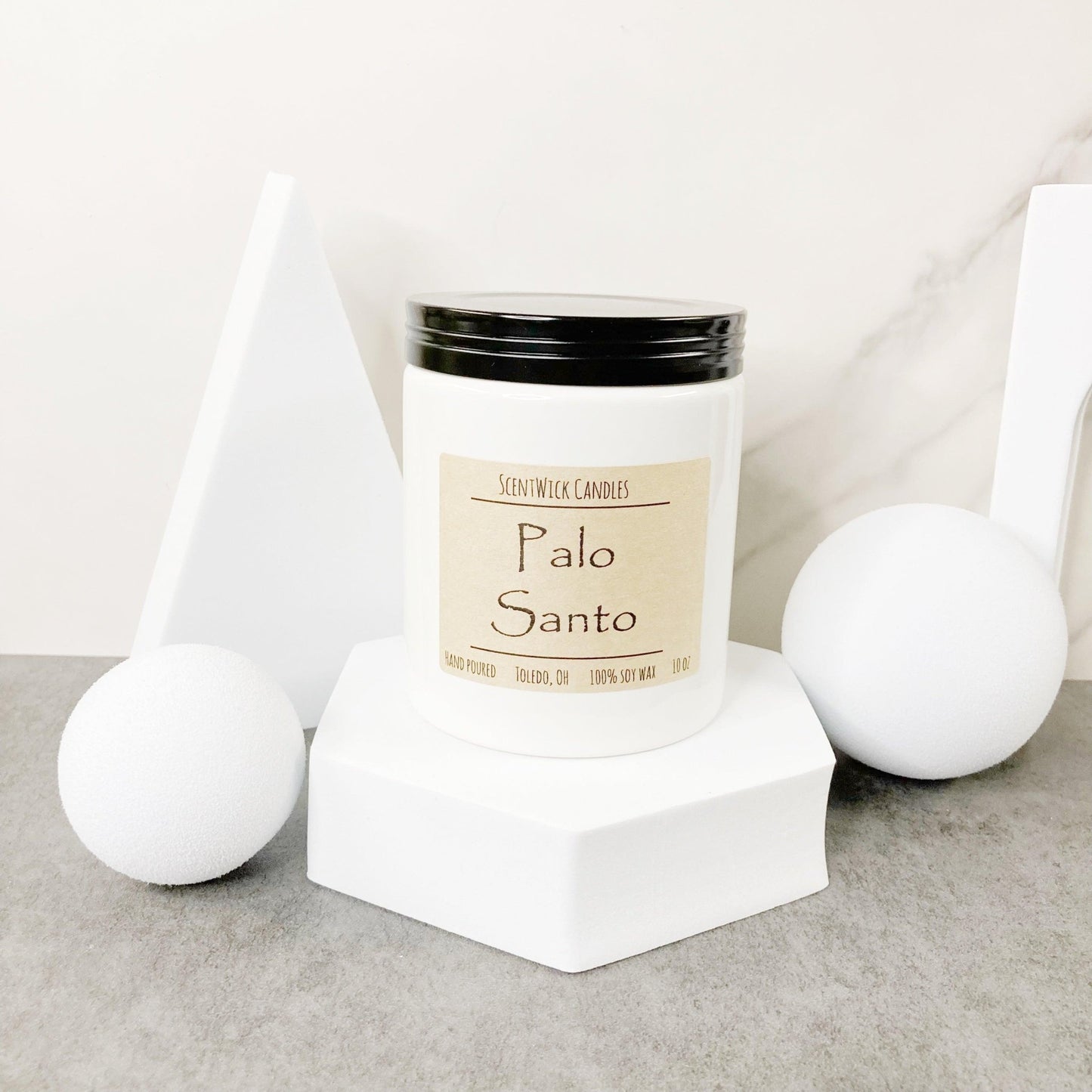 Palo Santo Candle | The Farmhouse Collection - ScentWick Candles