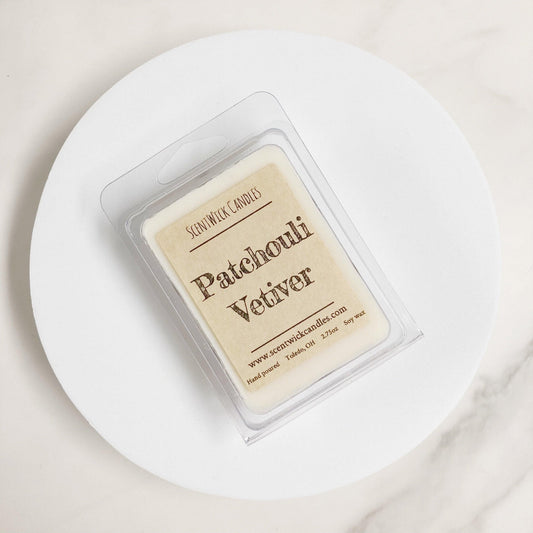 Patchouli Vetiver Wax Melt - ScentWick Candles