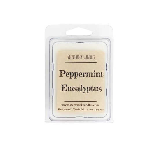 Peppermint Eucalyptus Wax Melt - ScentWick Candles