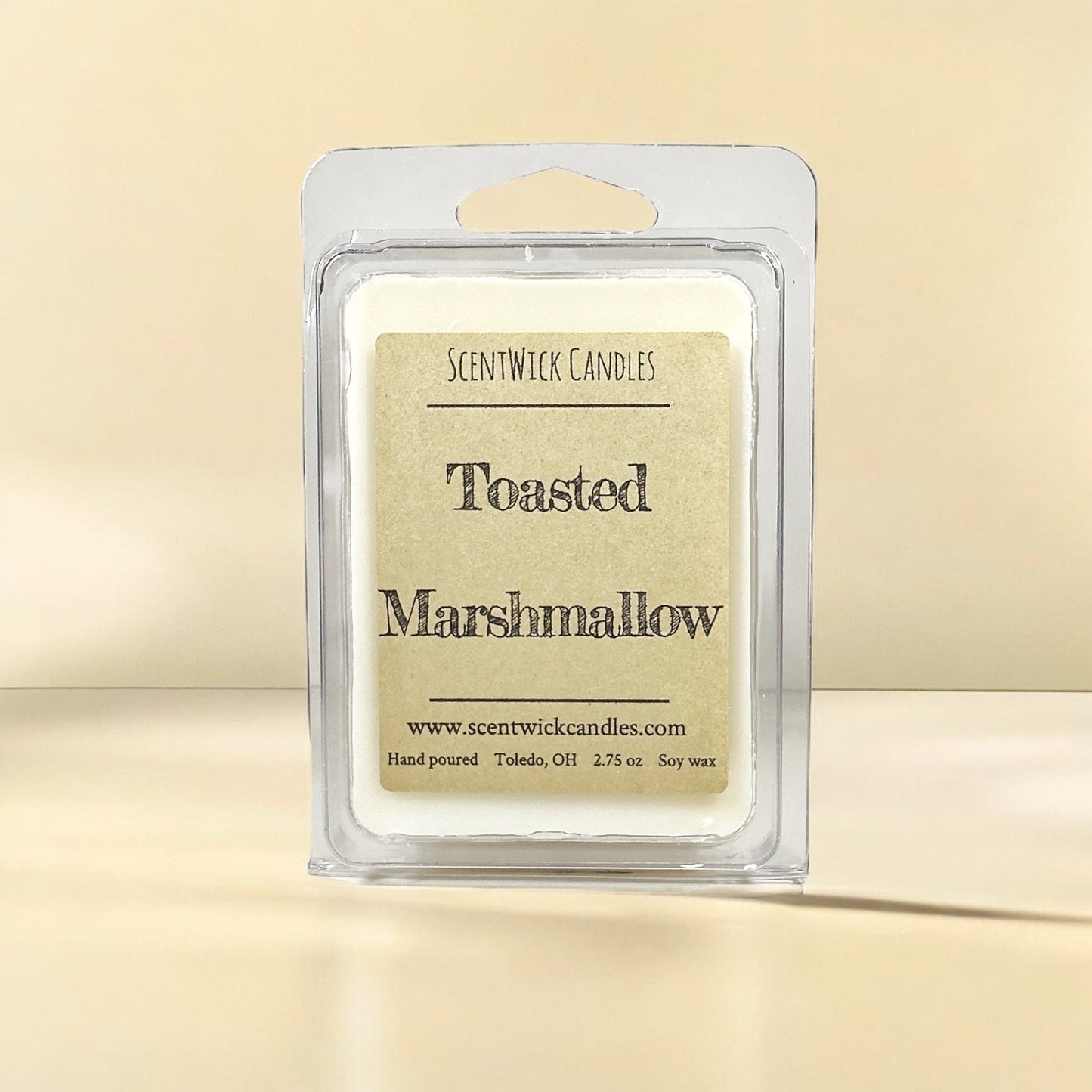 Toasted Marshmallow Wax Melt - ScentWick Candles