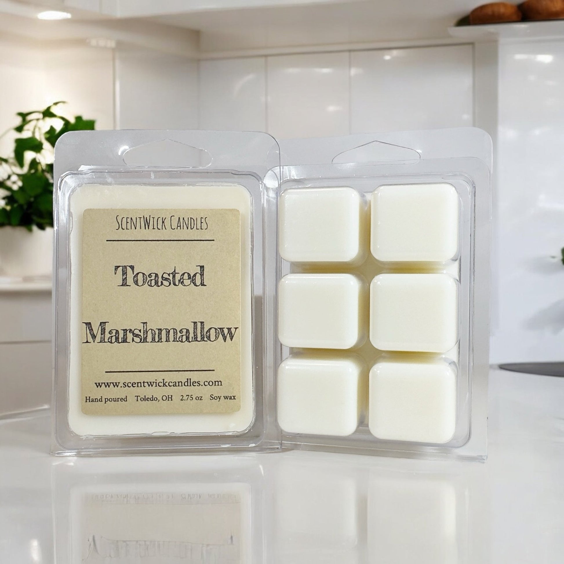 Toasted Marshmallow Wax Melt - ScentWick Candles