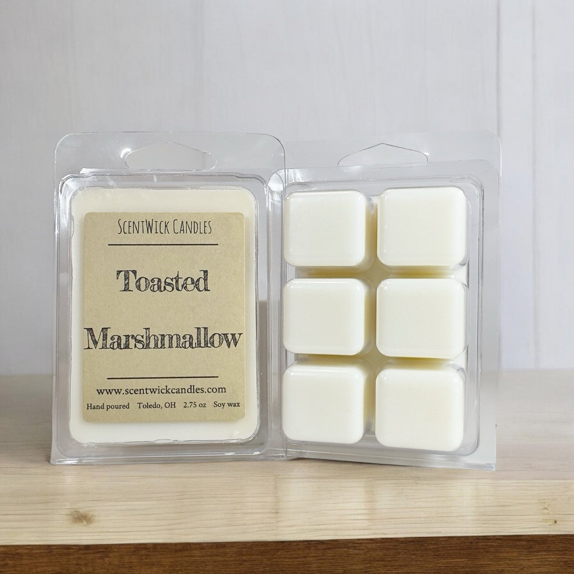 Toasted Marshmallow Wax Melt - ScentWick Candles
