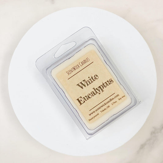 White Eucalyptus Wax Melt - ScentWick Candles