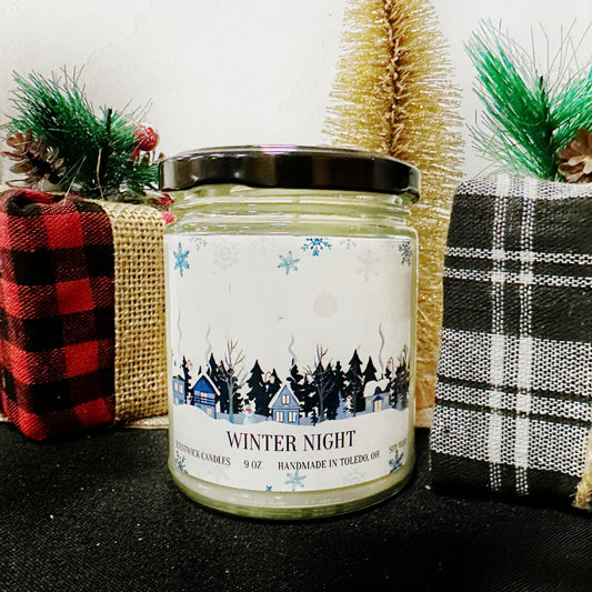 Winter Night Festive Candle | Limited Edition - ScentWick Candles
