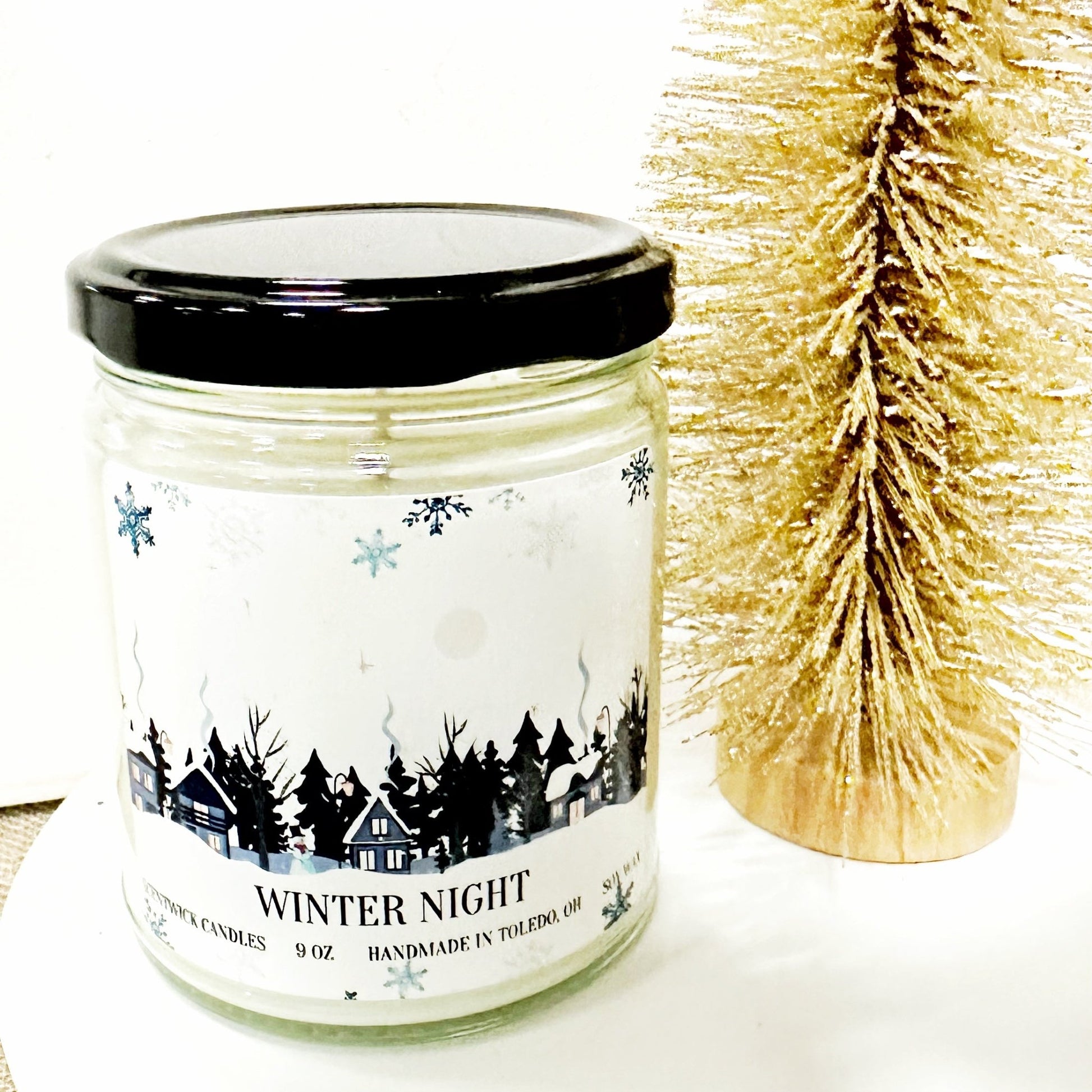 Winter Night Festive Candle | Limited Edition - ScentWick Candles