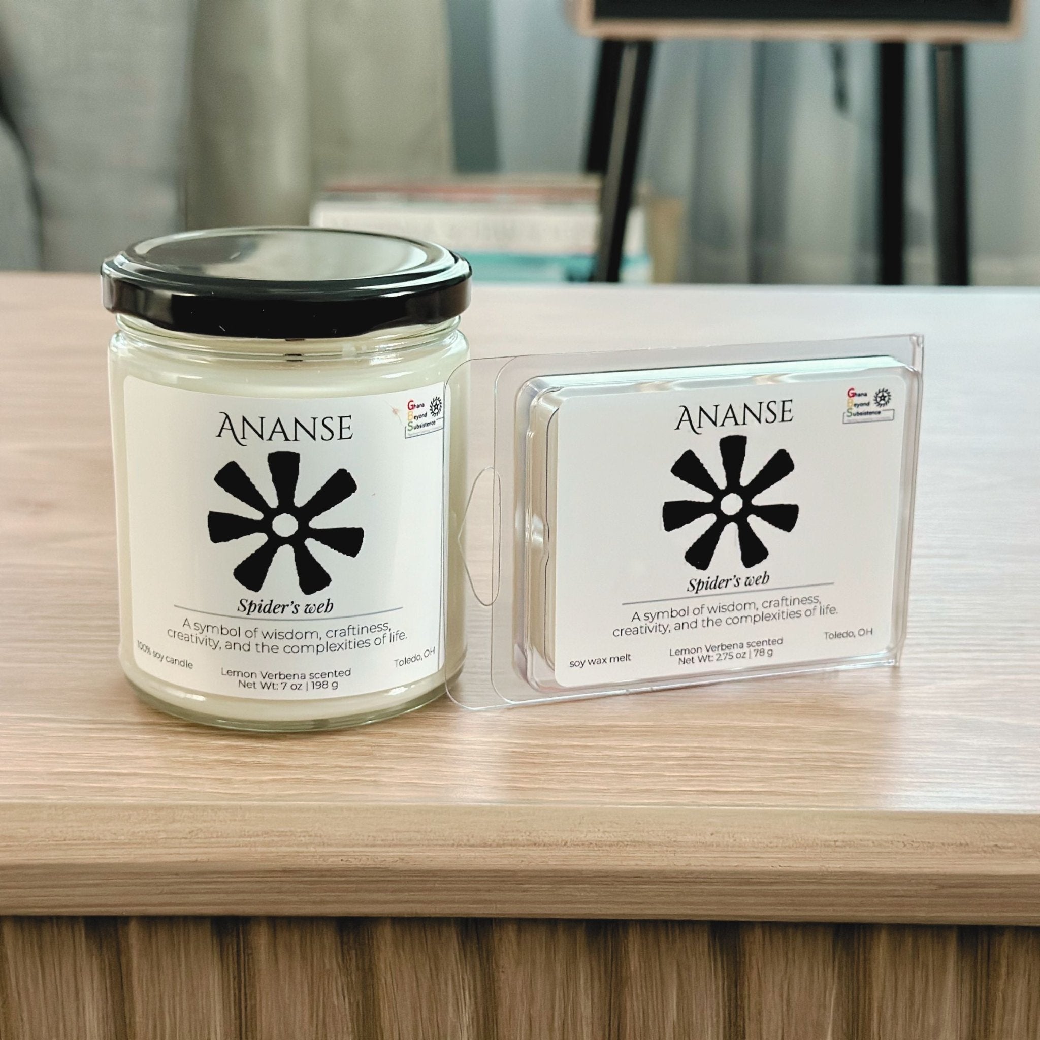 Ananse (Spider's Web) - SCENTWICK CANDLES