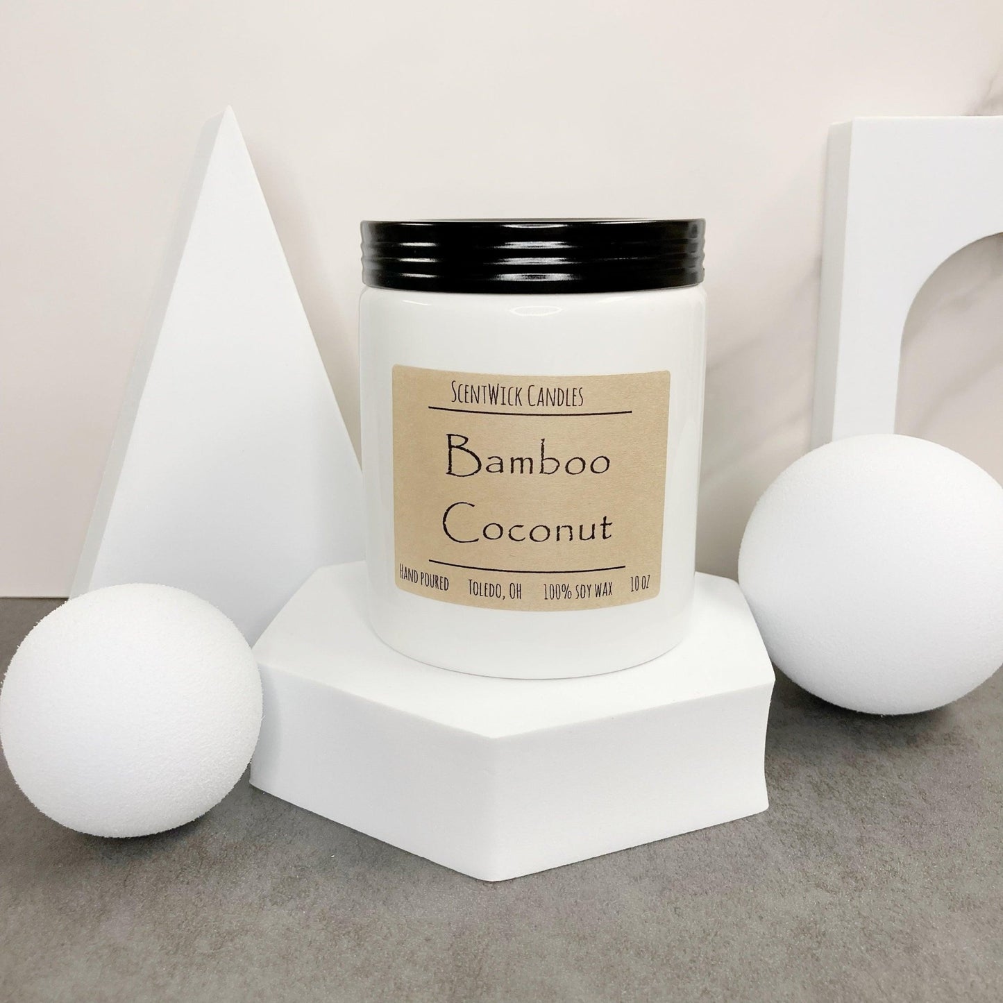 Bamboo Coconut | The Farmhouse Collection - ScentWick Candles