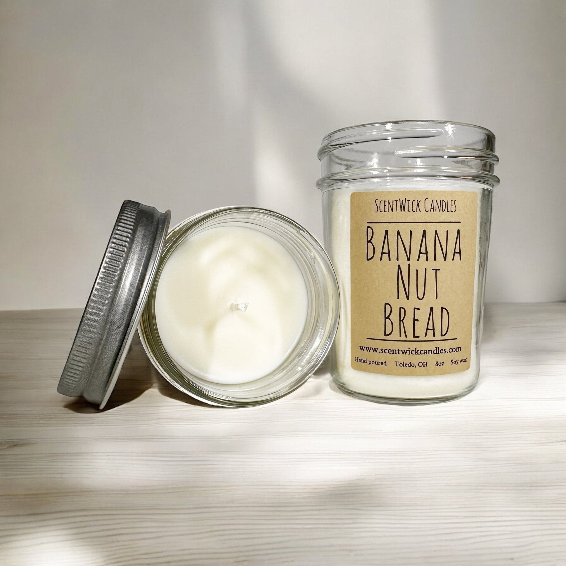 Banana Nut Bread Candle - ScentWick Candles