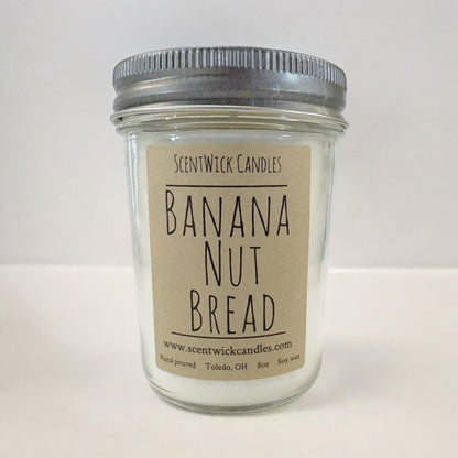 Banana Nut Bread Candle - ScentWick Candles