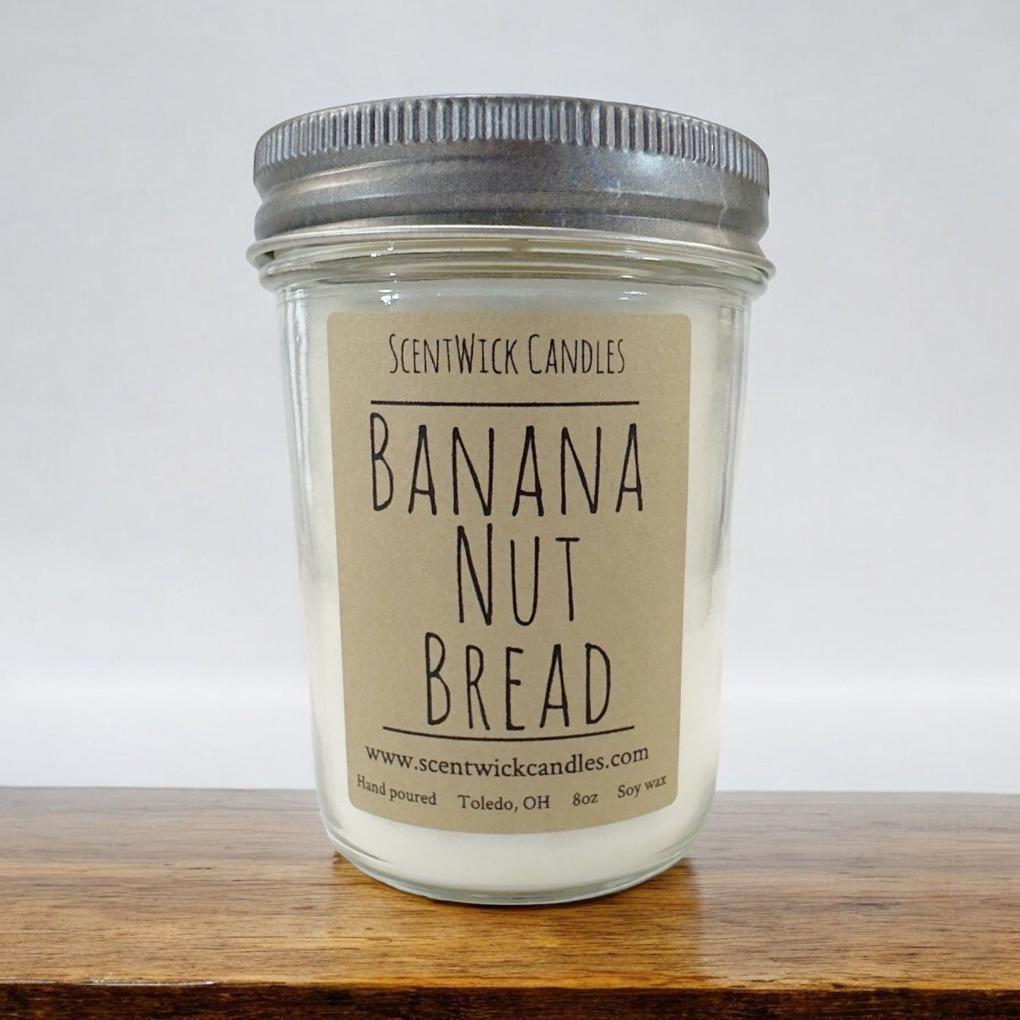 Banana Nut Bread Candle - ScentWick Candles