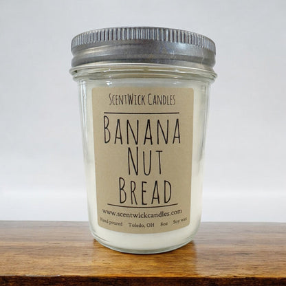 Banana Nut Bread Candle - ScentWick Candles