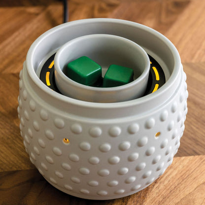 Beaded Slate Illuminaire Fan Wax Warmer Warmer - SCENTWICK CANDLES