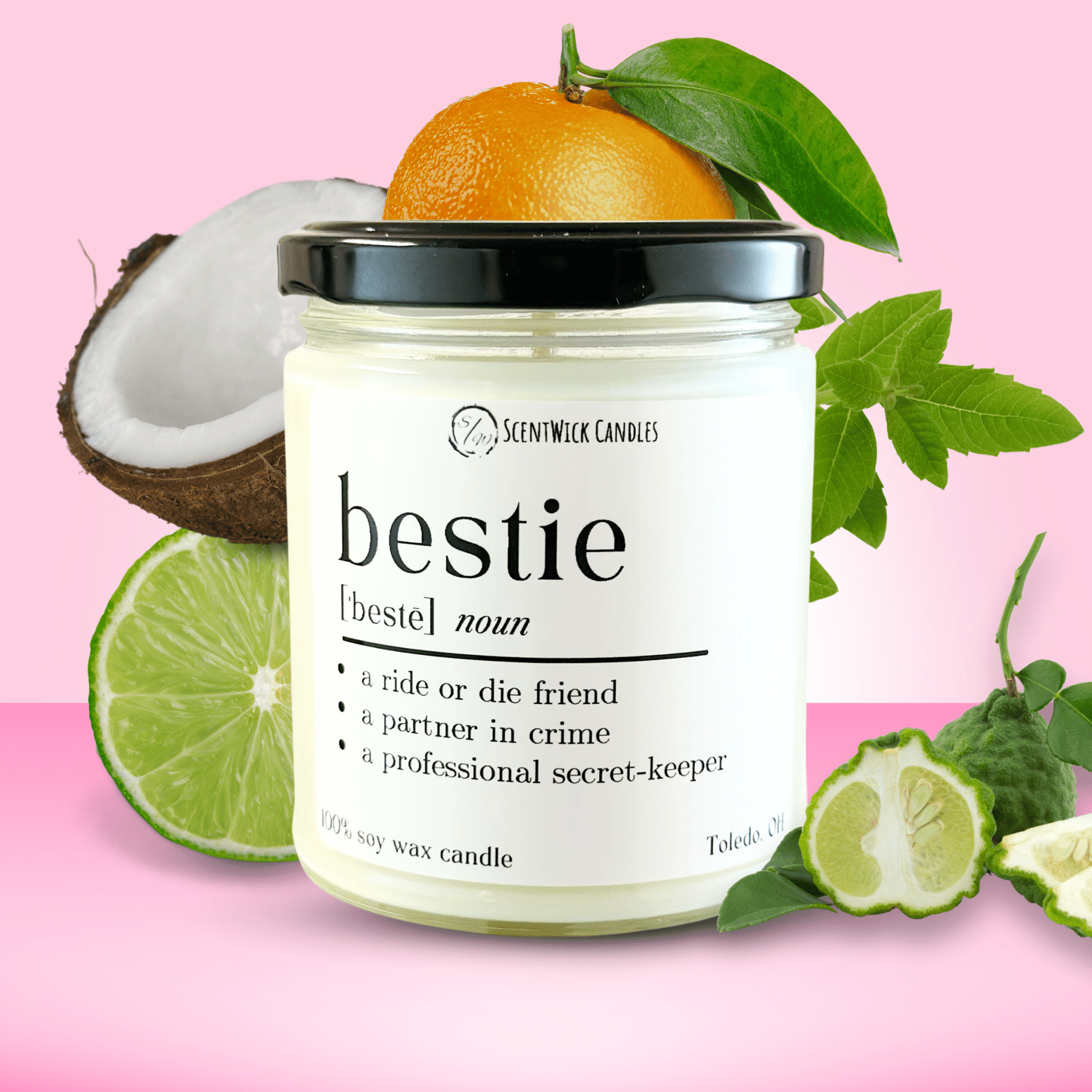 Bestie Candle - ScentWick Candles