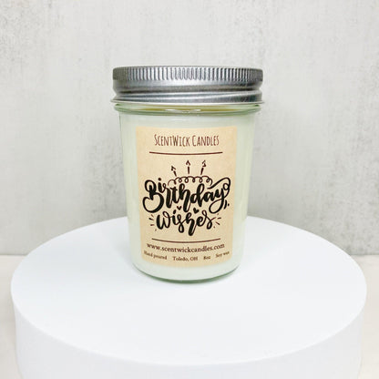 Birthday Cake Candle - ScentWick Candles