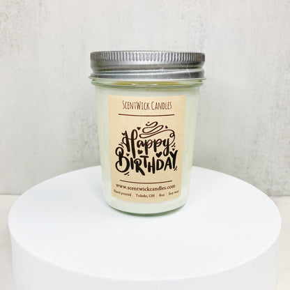 Birthday Cake Candle - ScentWick Candles