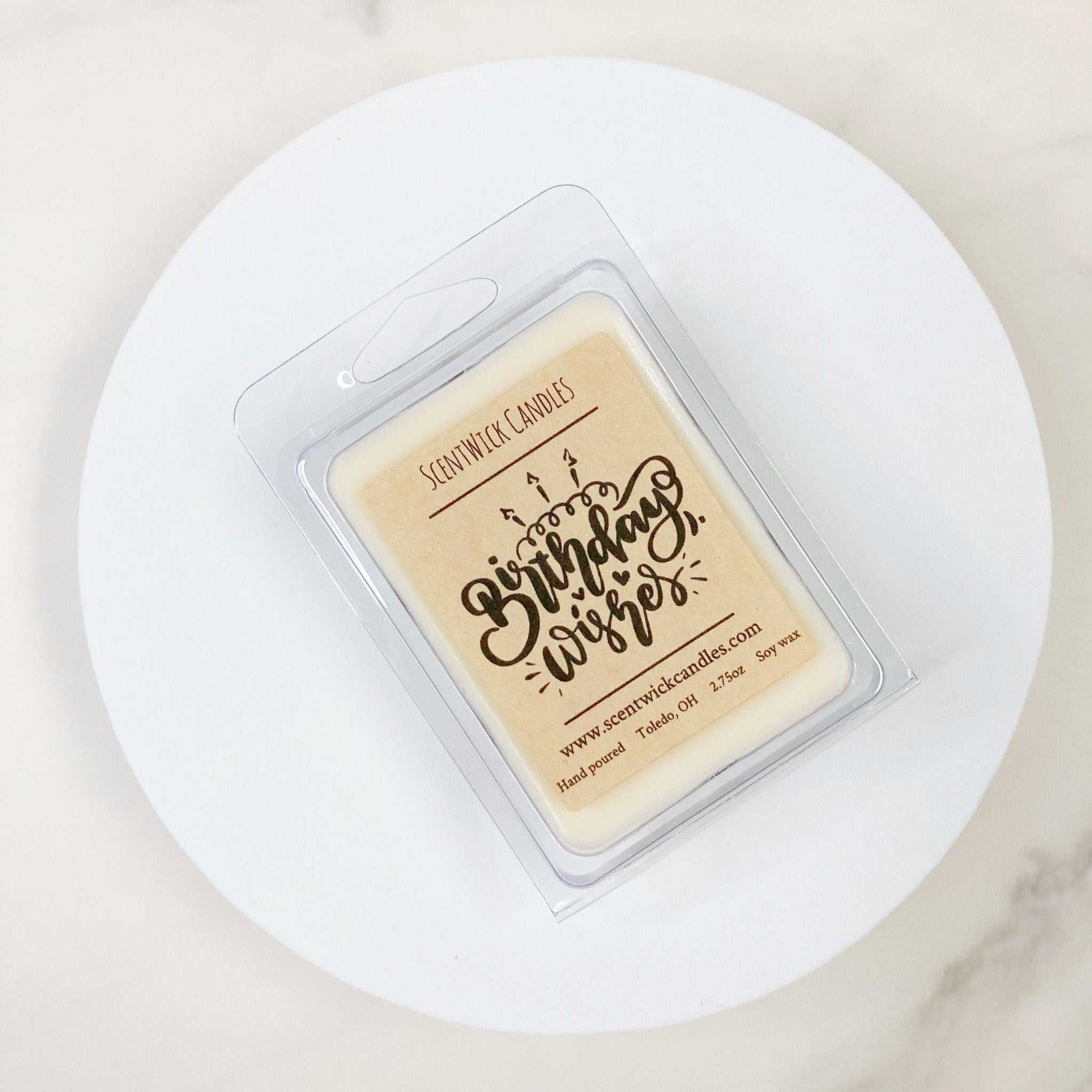 Birthday Cake Wax Melt - ScentWick Candles