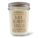 Black Raspberry Vanilla Candle - ScentWick Candles