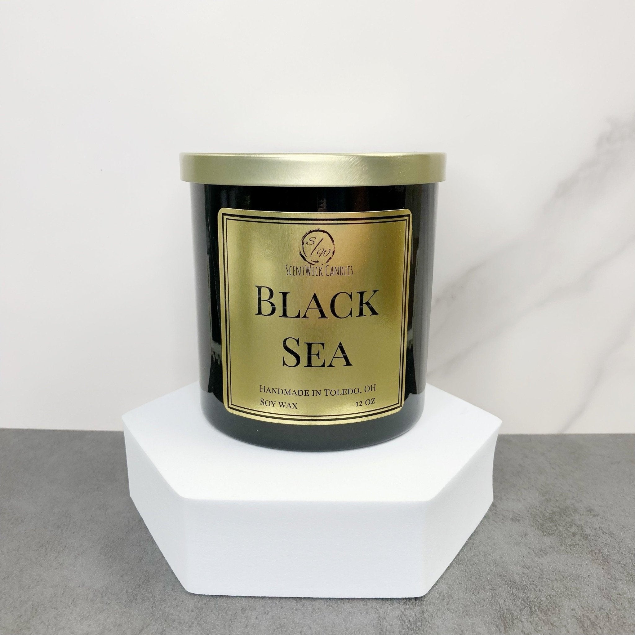 Black Sea | The Copper & Gold Collection - ScentWick Candles