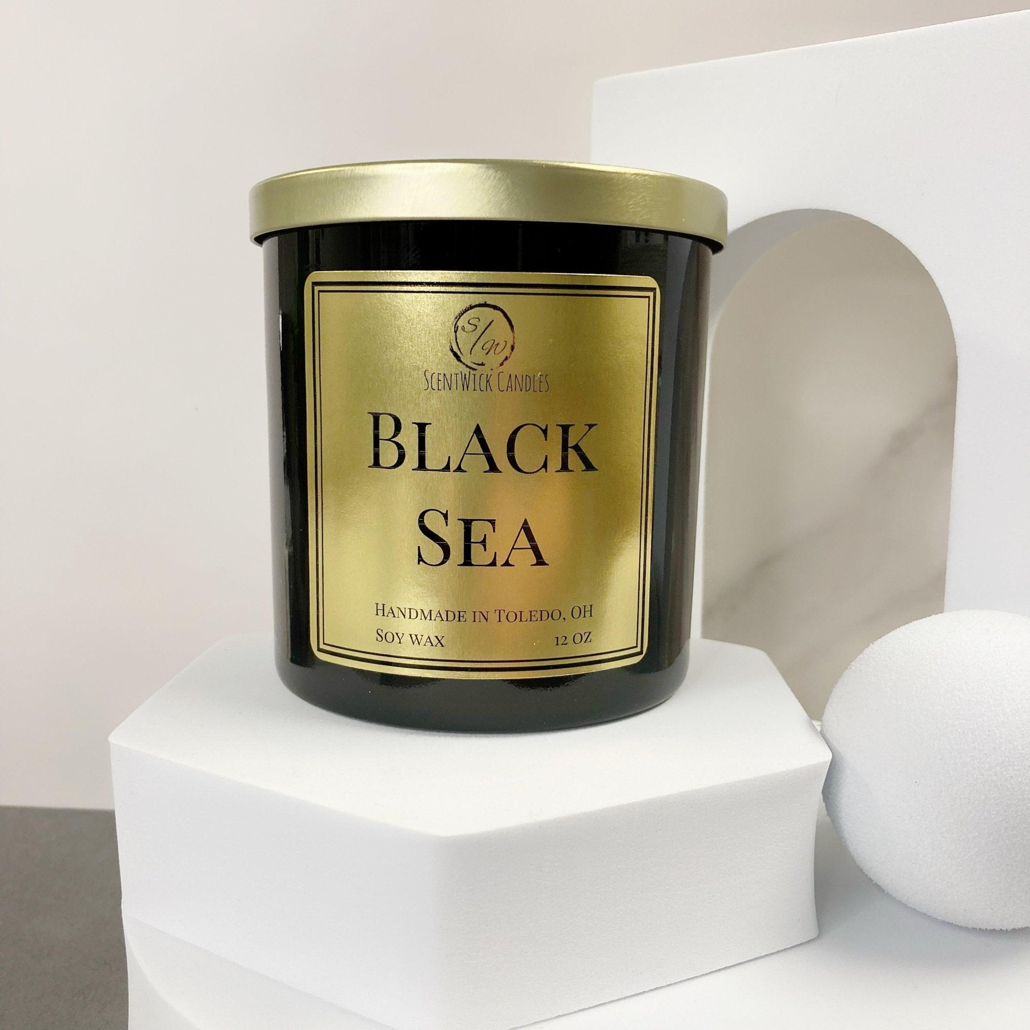 Black Sea | The Copper & Gold Collection - ScentWick Candles