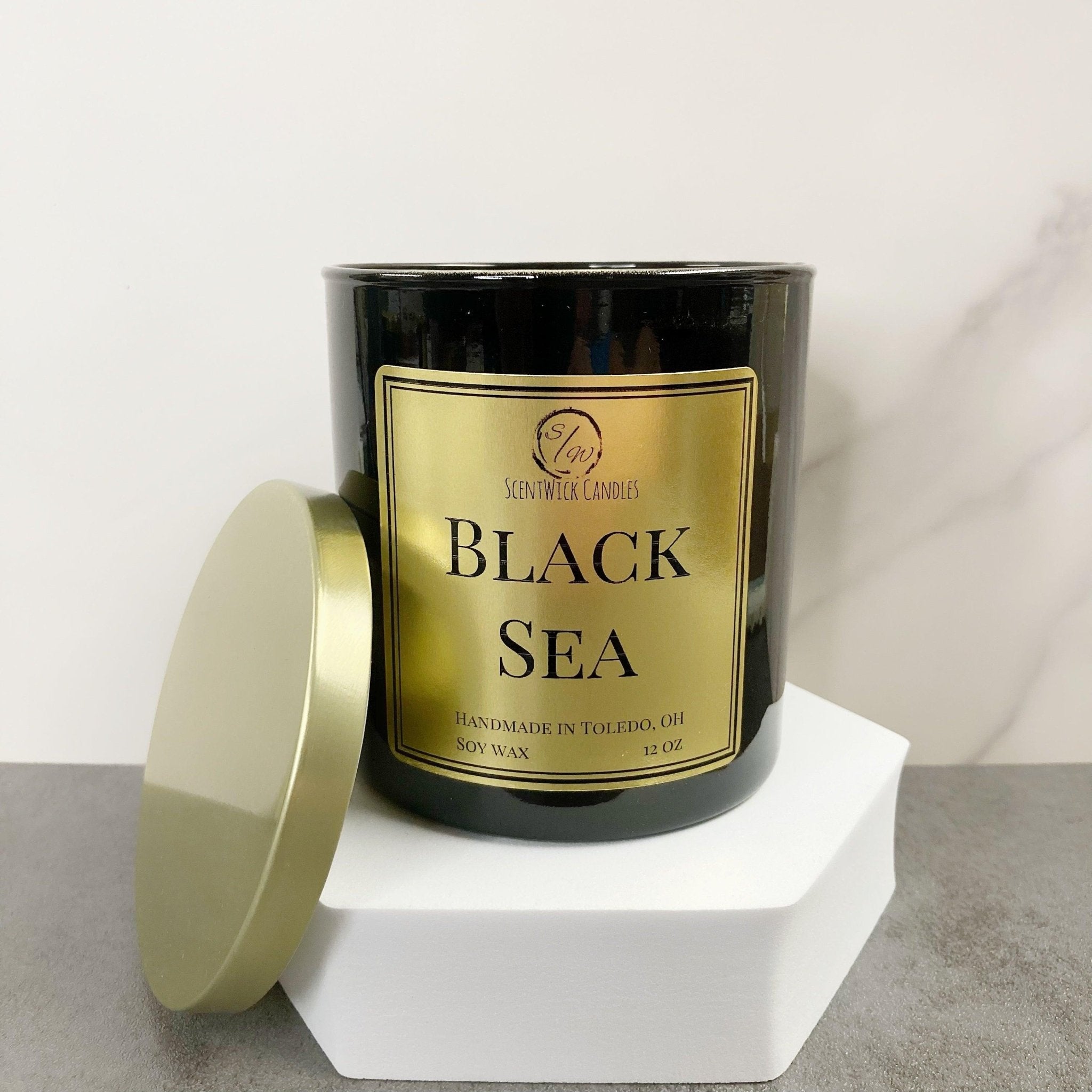 Black Sea | The Copper & Gold Collection - ScentWick Candles