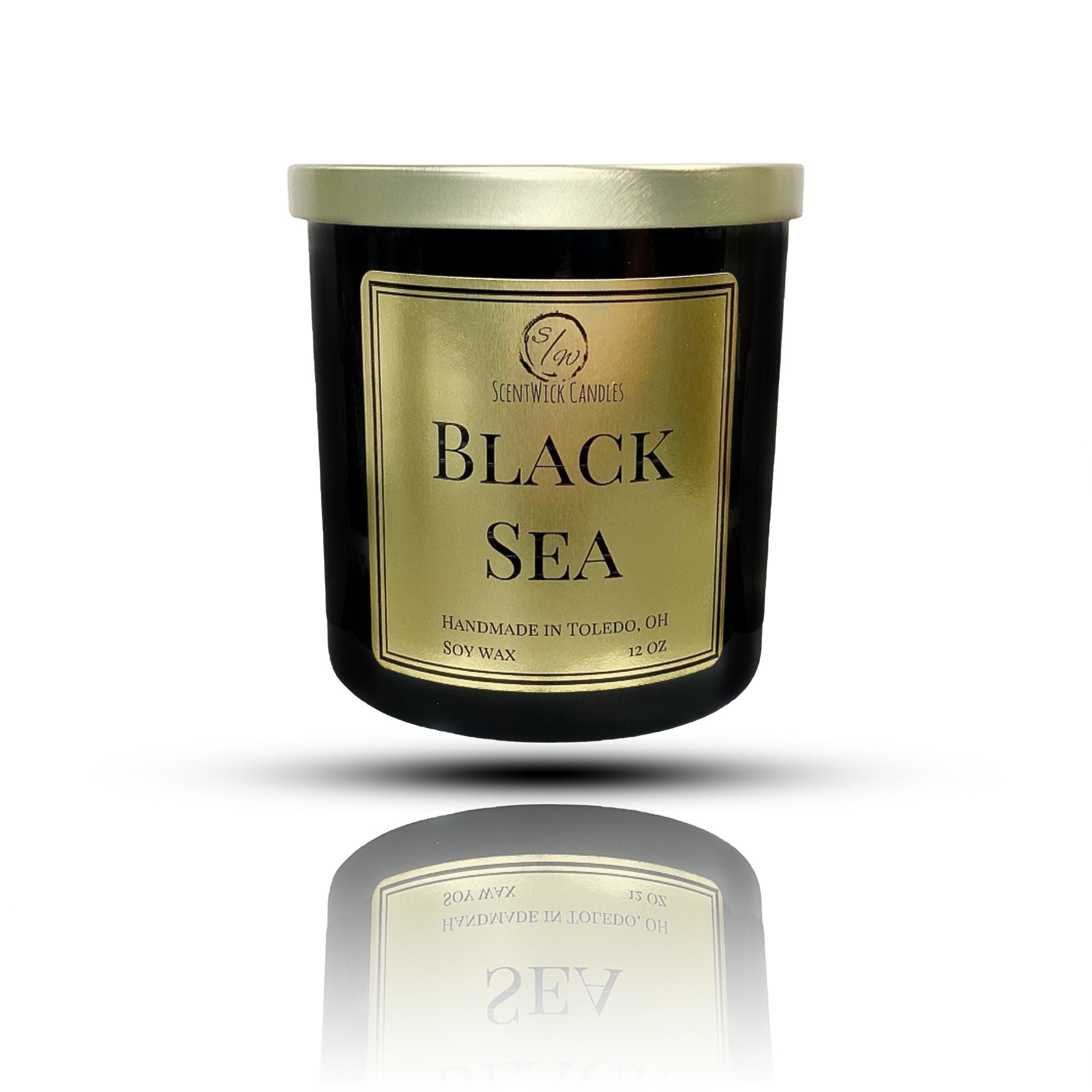 Black Sea | The Copper & Gold Collection - ScentWick Candles