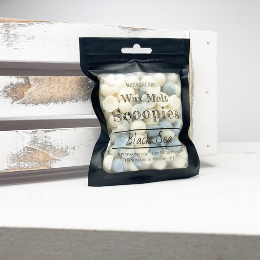 Black Sea Wax Melt Scoopies pack - ScentWick Candles