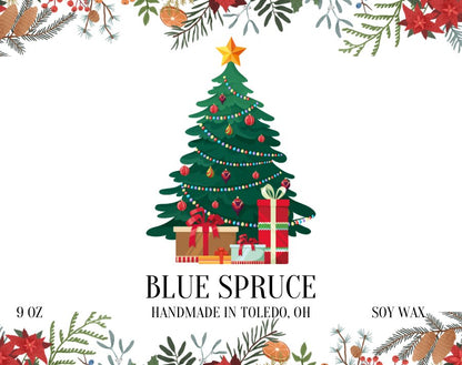 Blue Spruce Festive Candle | Limited Edition - ScentWick Candles