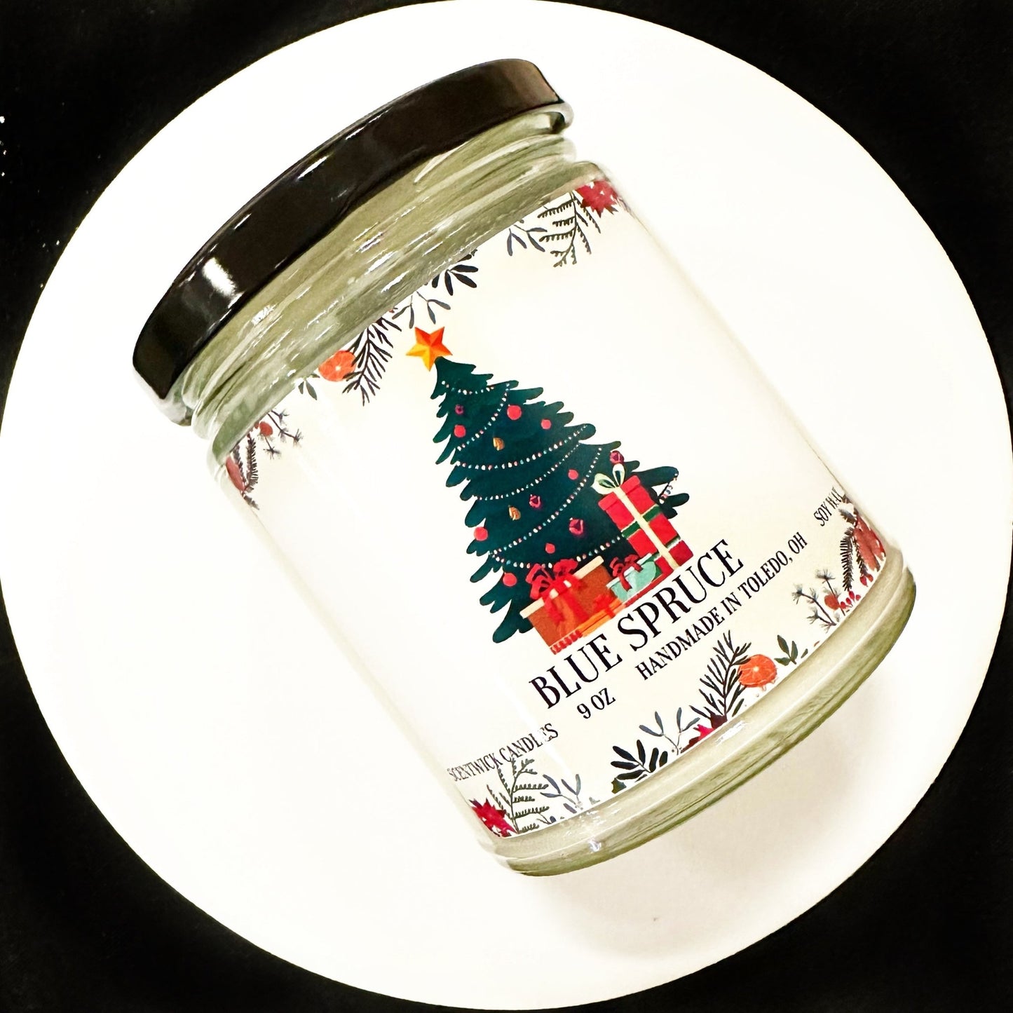 Blue Spruce Festive Candle | Limited Edition - ScentWick Candles