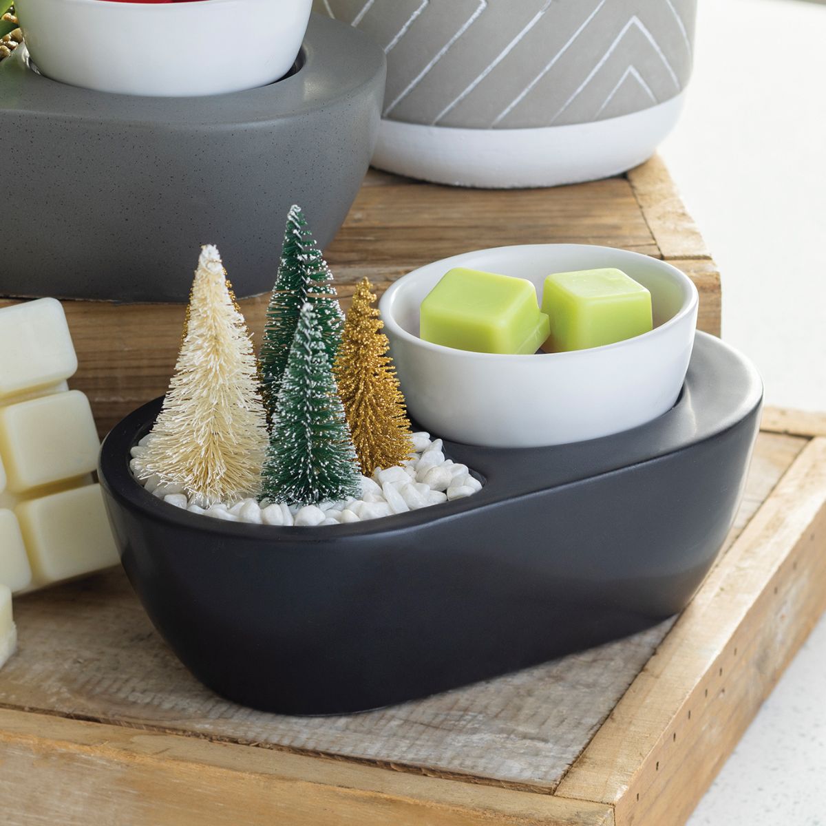 Bottle Brush Christmas Tree Wax Melt Warmer - SCENTWICK CANDLES