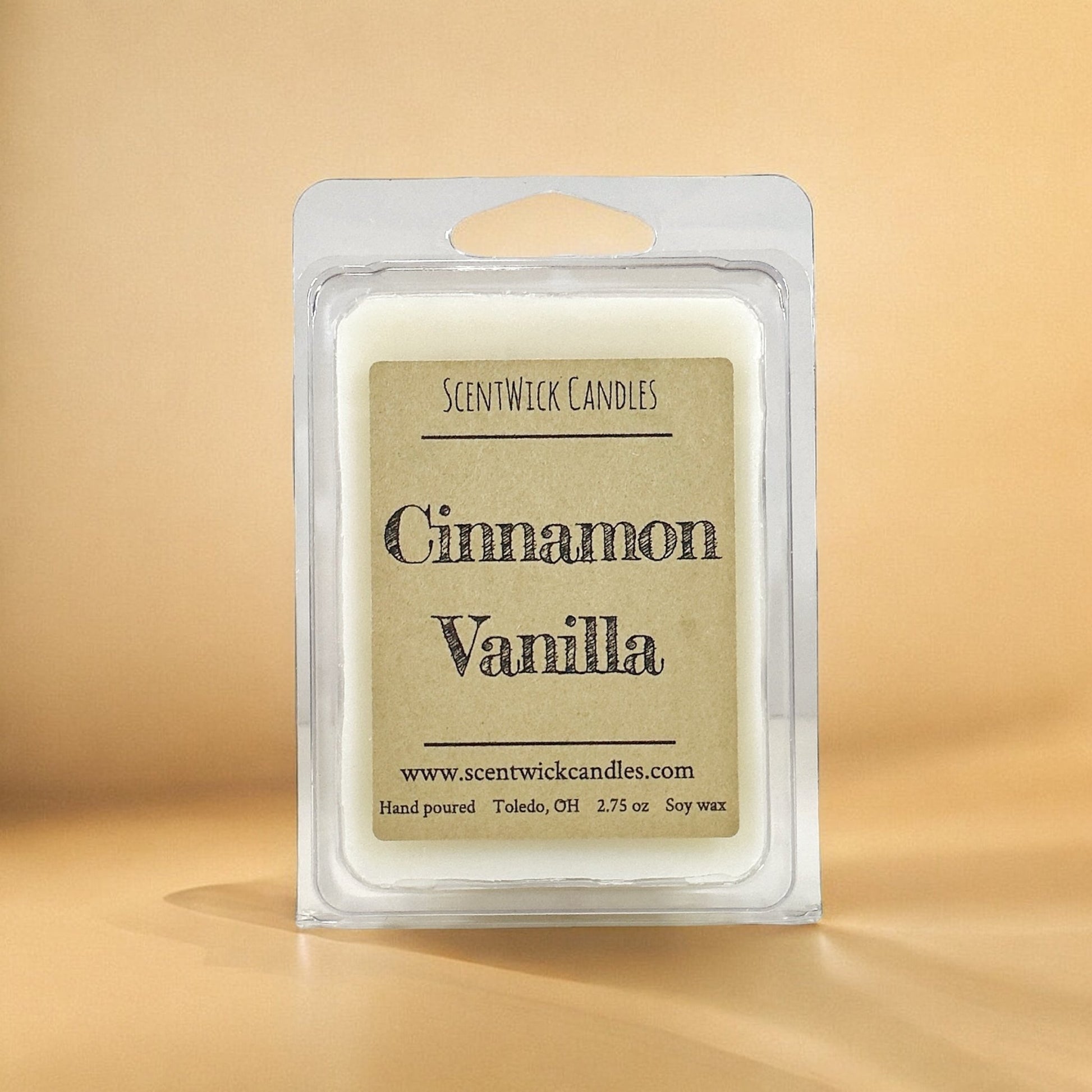 Cinnamon Vanilla Wax Melt - ScentWick Candles