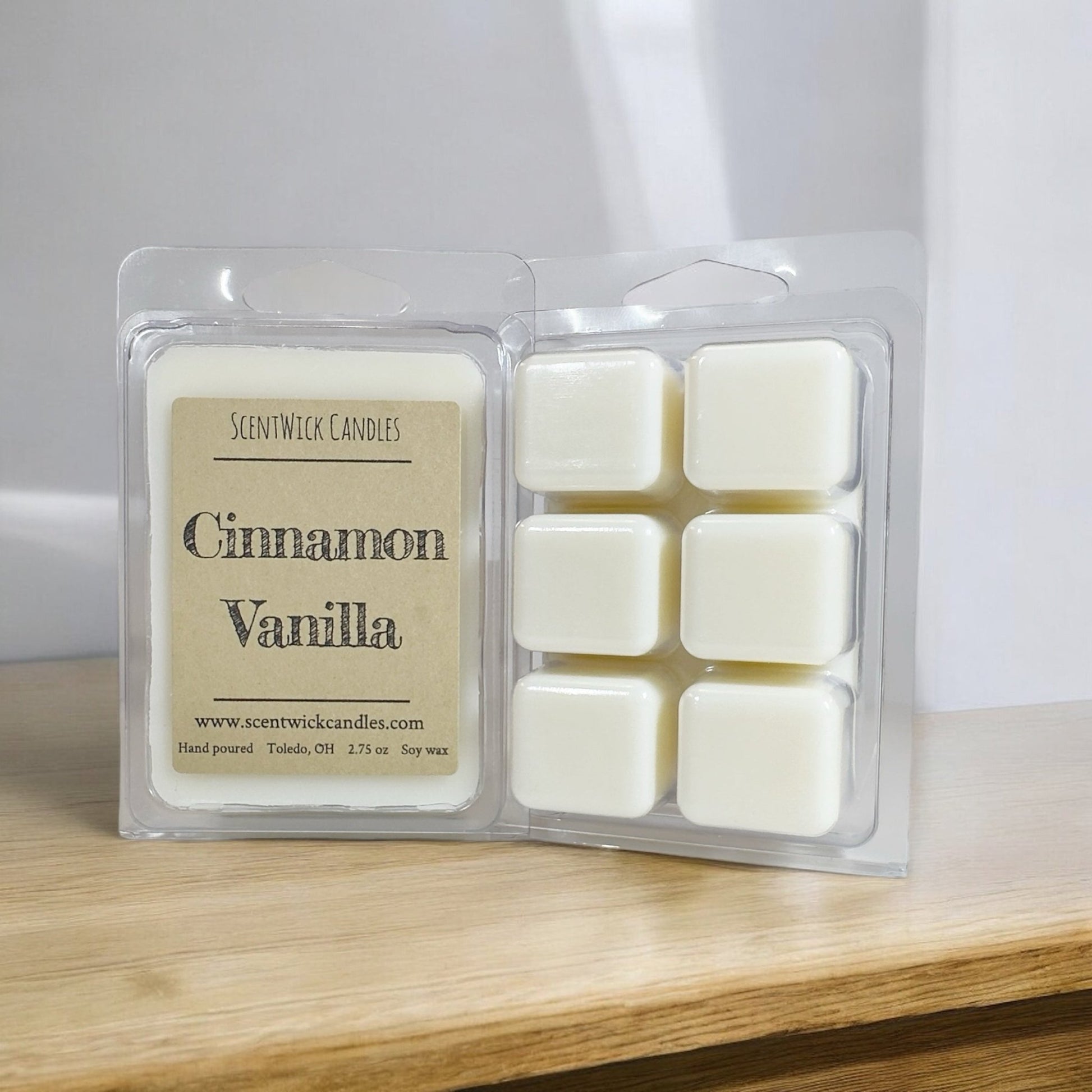 Cinnamon Vanilla Wax Melt - ScentWick Candles