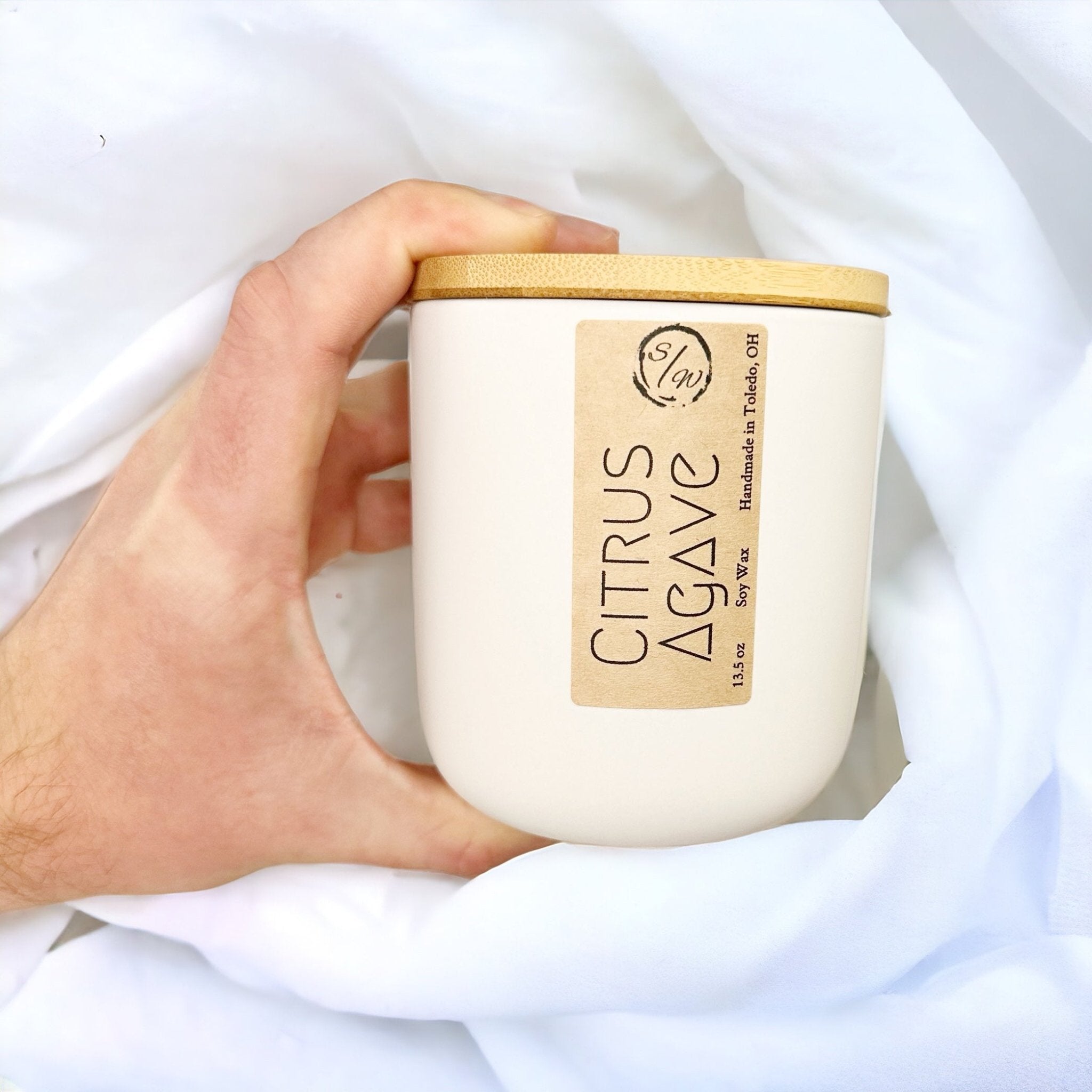 Citrus Agave Candle | The Minimalist Collection - ScentWick Candles