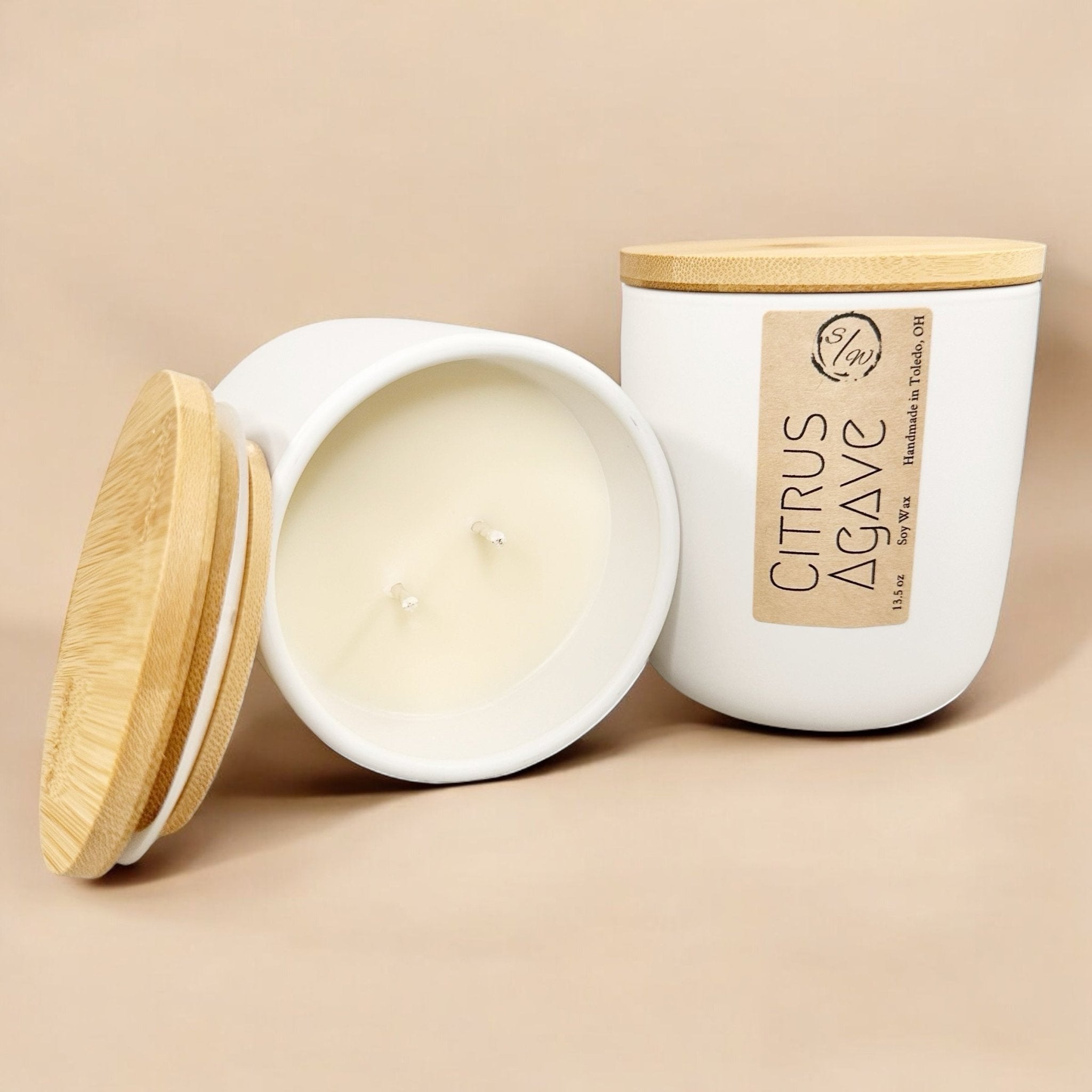 Citrus Agave Candle | The Minimalist Collection - ScentWick Candles