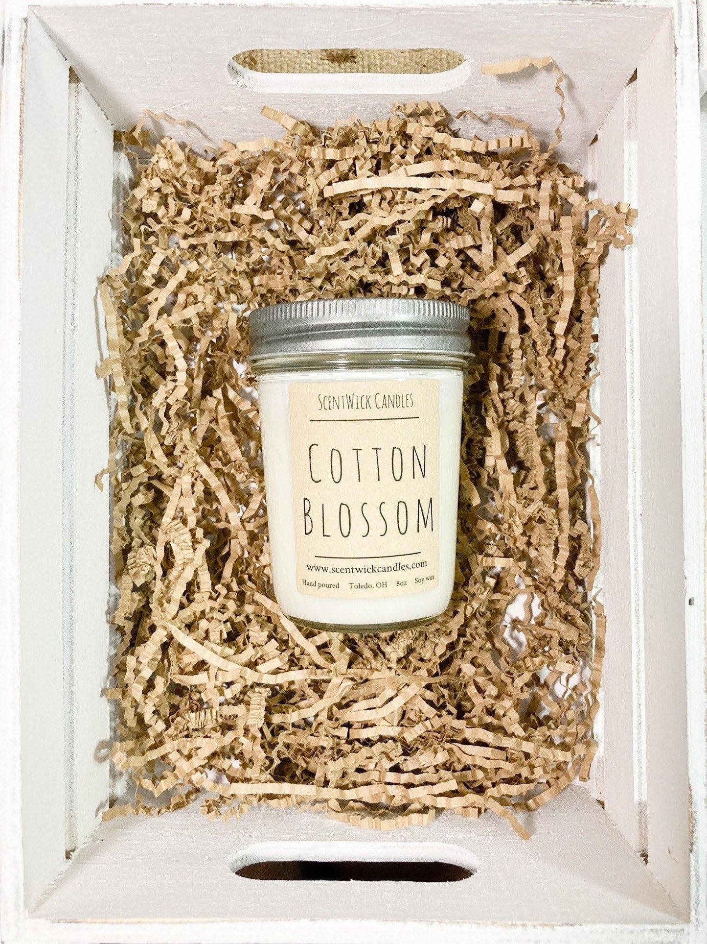 Cotton Blossom Candle - ScentWick Candles