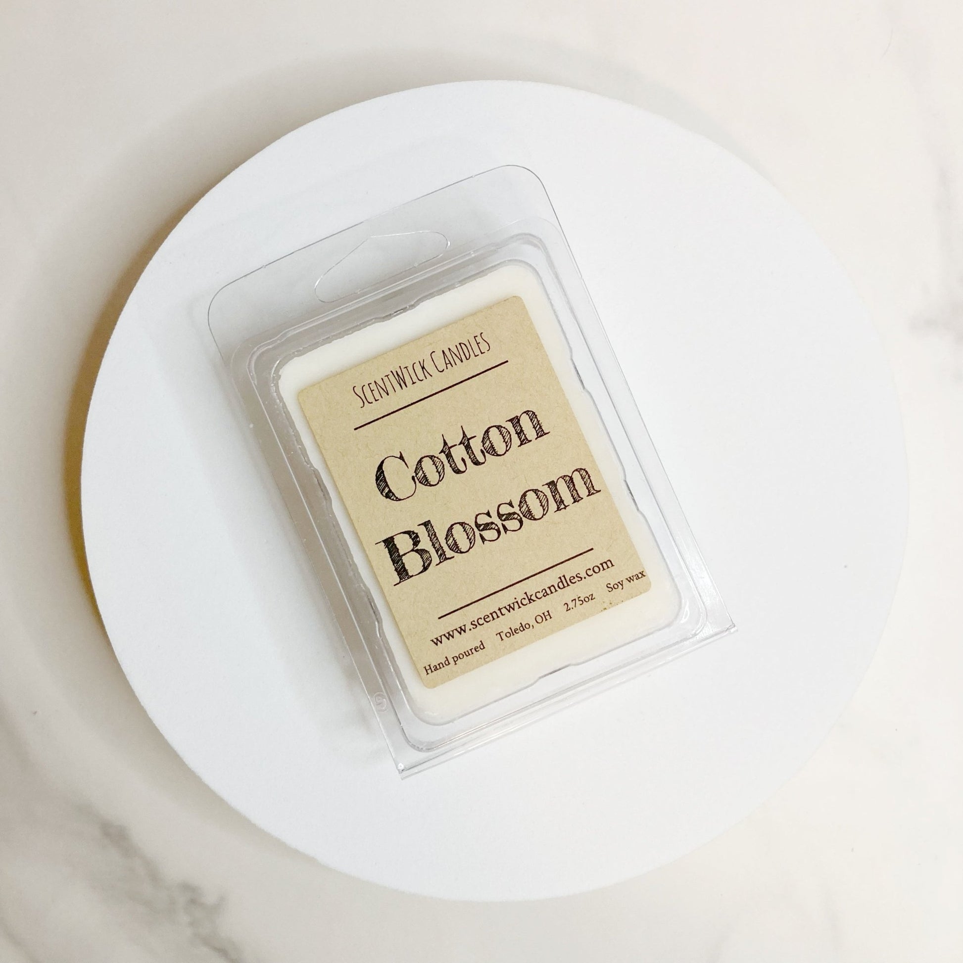 Cotton Blossom Wax Melt - ScentWick Candles