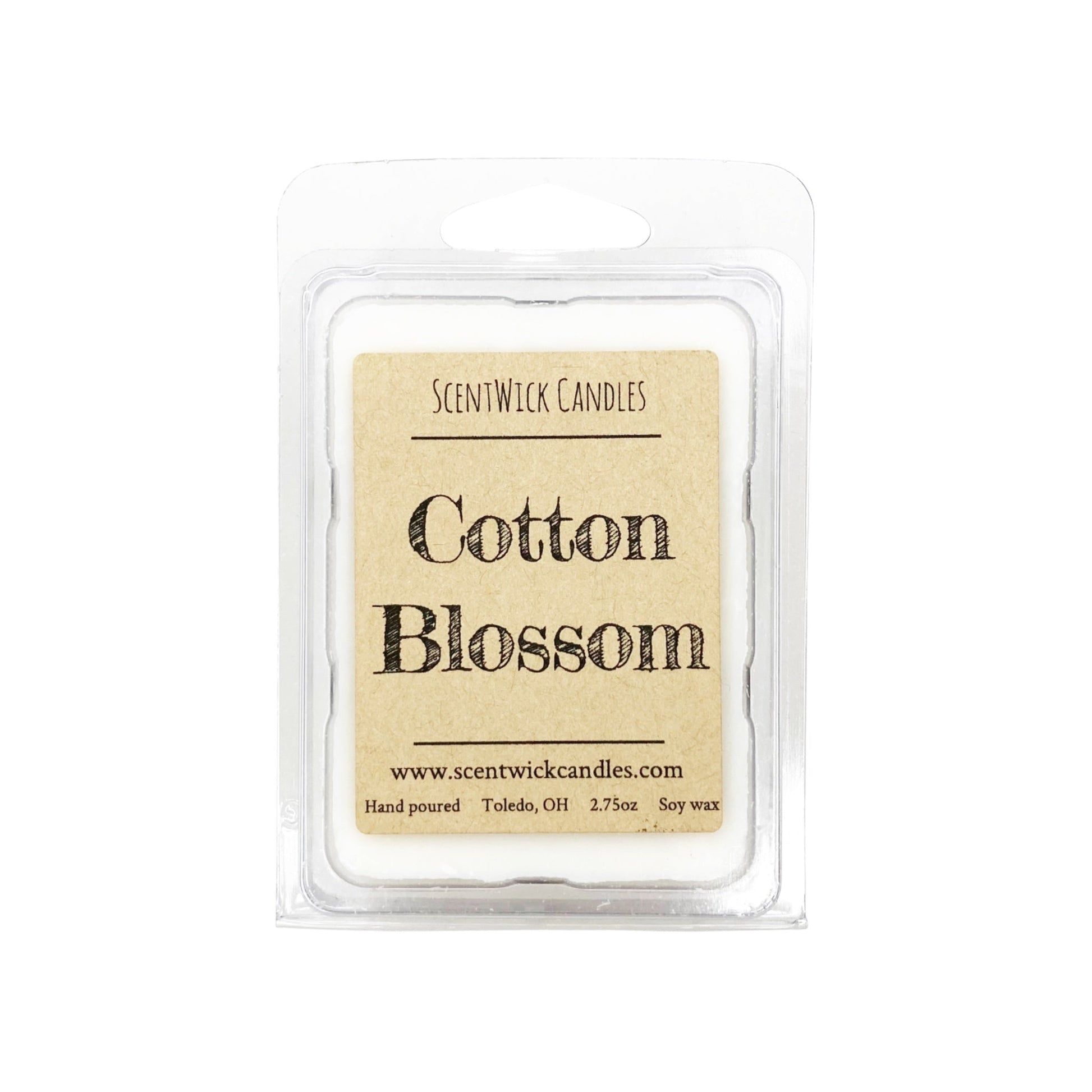 Cotton Blossom Wax Melt - ScentWick Candles