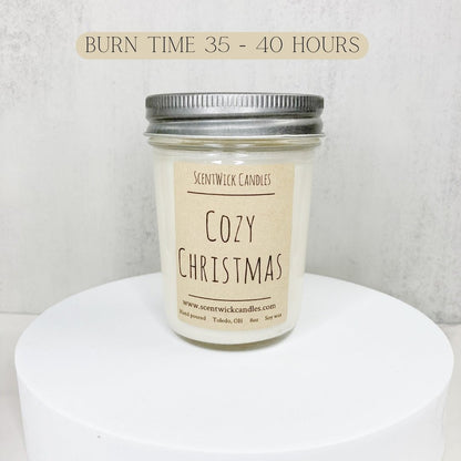 Cozy Christmas Candle - ScentWick Candles